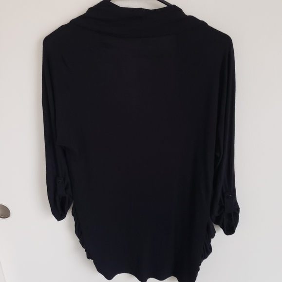 🎟Black 3/4 Button Up Sleeve Cardigan - Picture 5 of 7